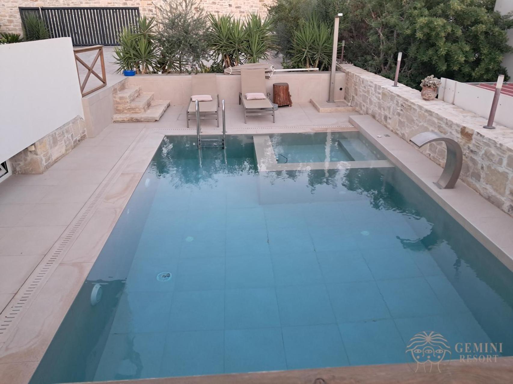 Gemini Resort With Private Pool And Sea View كالاماكي المظهر الخارجي الصورة