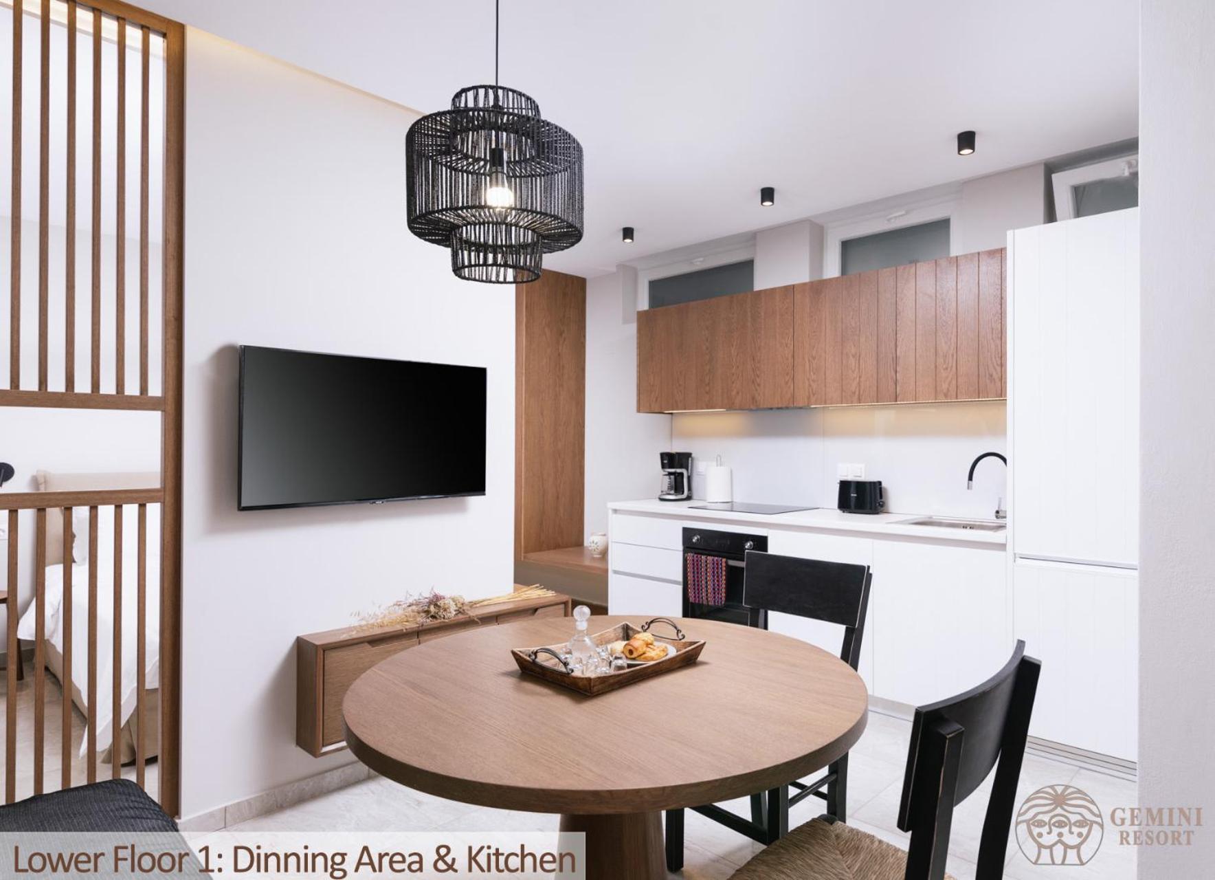 Gemini Resort With Private Pool And Sea View كالاماكي المظهر الخارجي الصورة